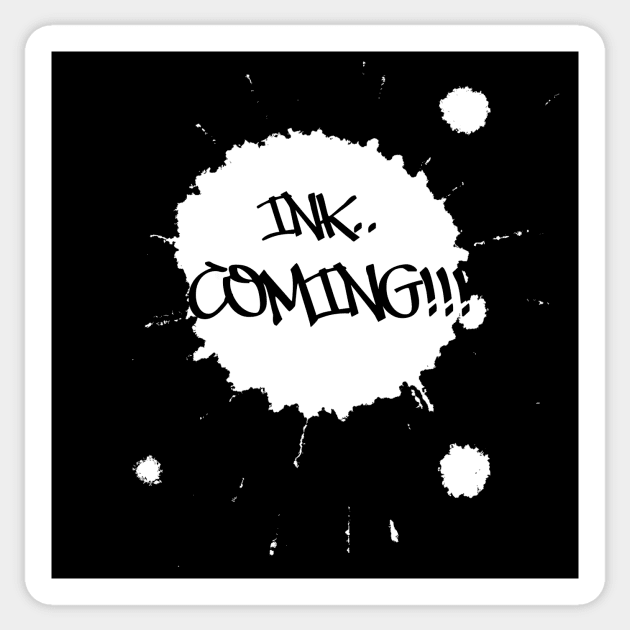 INK COMING! neg Sticker by appart